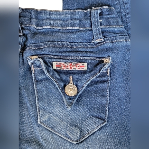 Girls Hudson Flap Pocket Skinny Jeans Size 10 - Picture 6 of 8